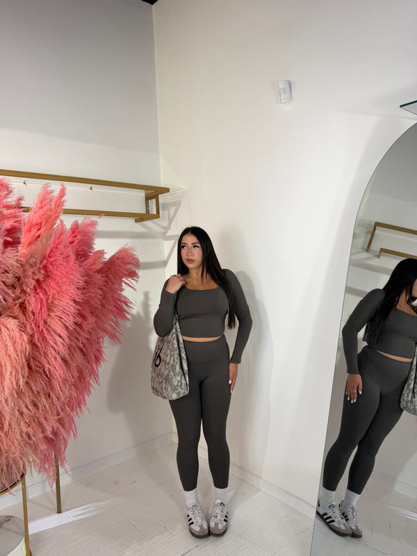 COORDINATO PILATES FANGO