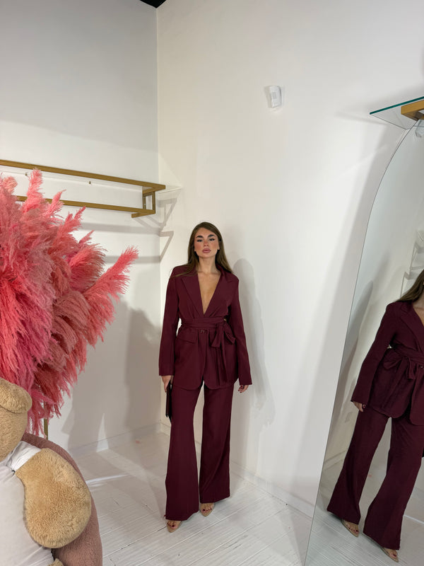 TAILLEUR FUSCIACCA BORDEAUX