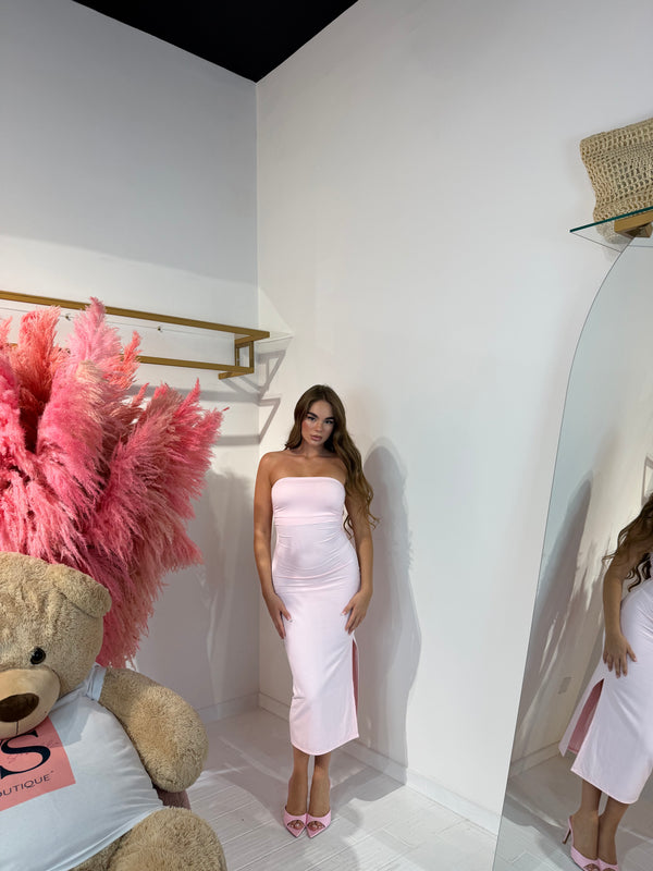 DRESS BASIC ROSA CHIARO