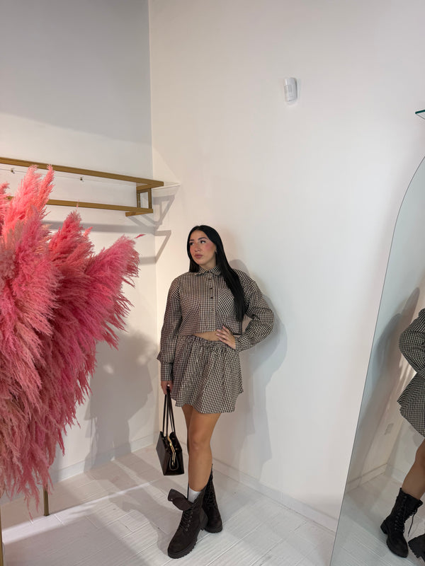 COORDINATO KETTY MARRONE