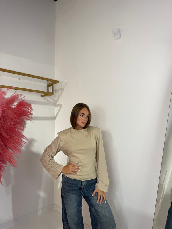 MAGLIA KIRA BEIGE