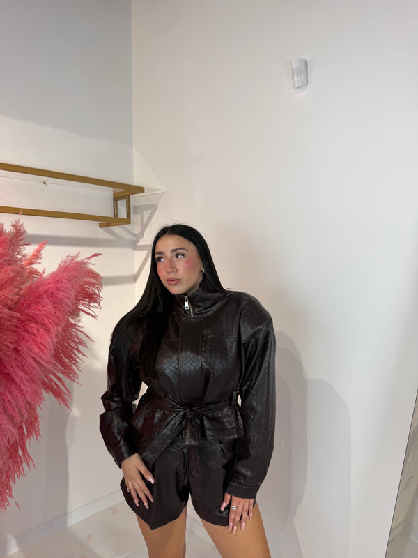 GIACCA DAFNE MARRONE
