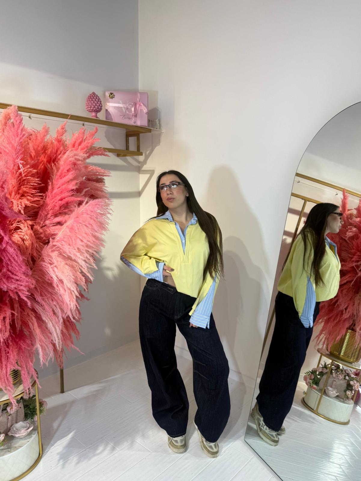 MAGLIA JENNIFER GIALLA