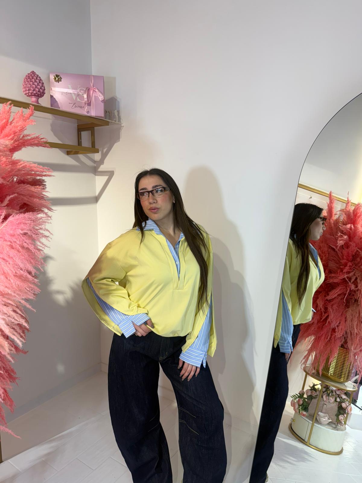 MAGLIA JENNIFER GIALLA
