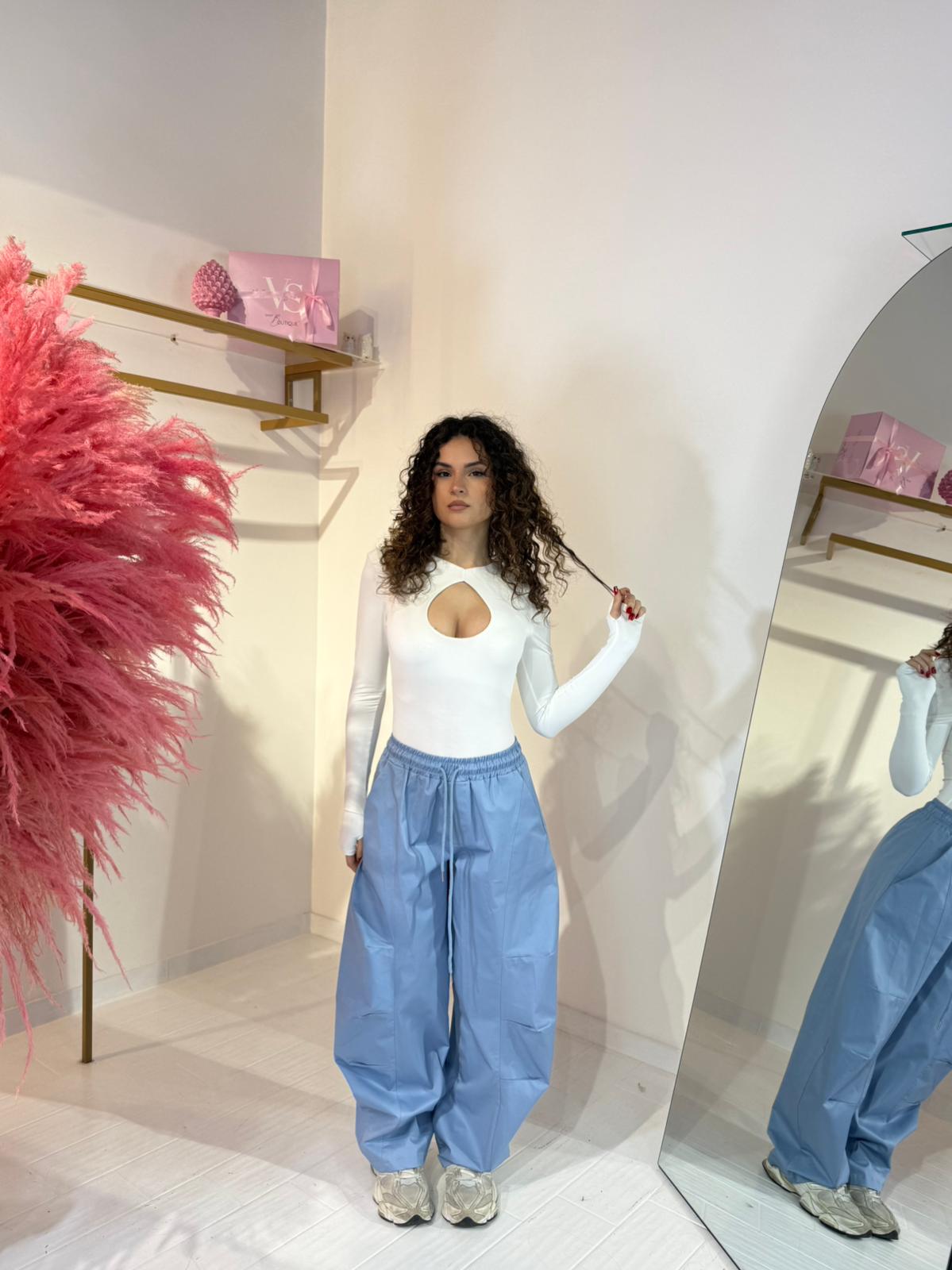 PANTALONE OLIVIA CELESTE