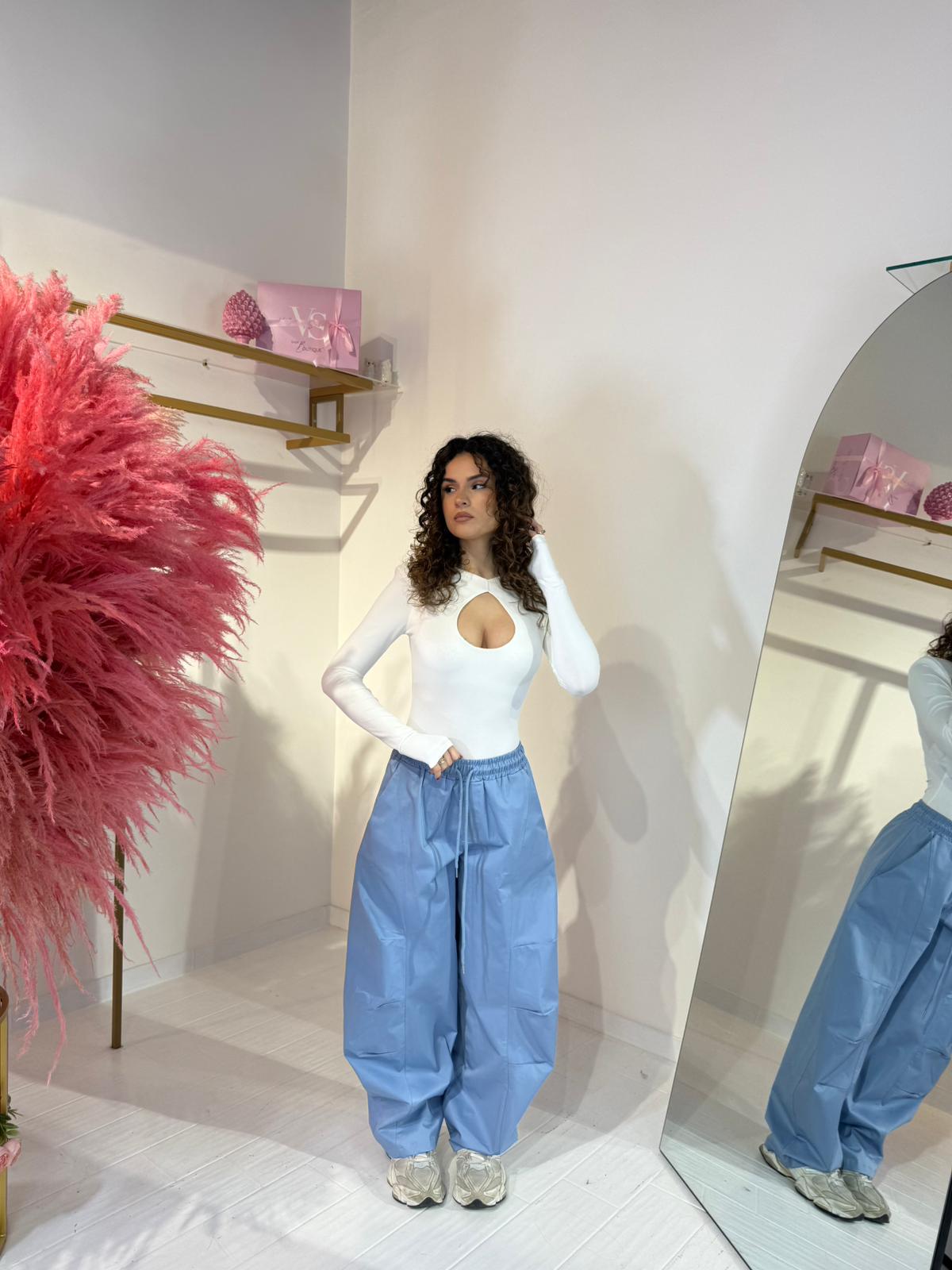 PANTALONE OLIVIA CELESTE
