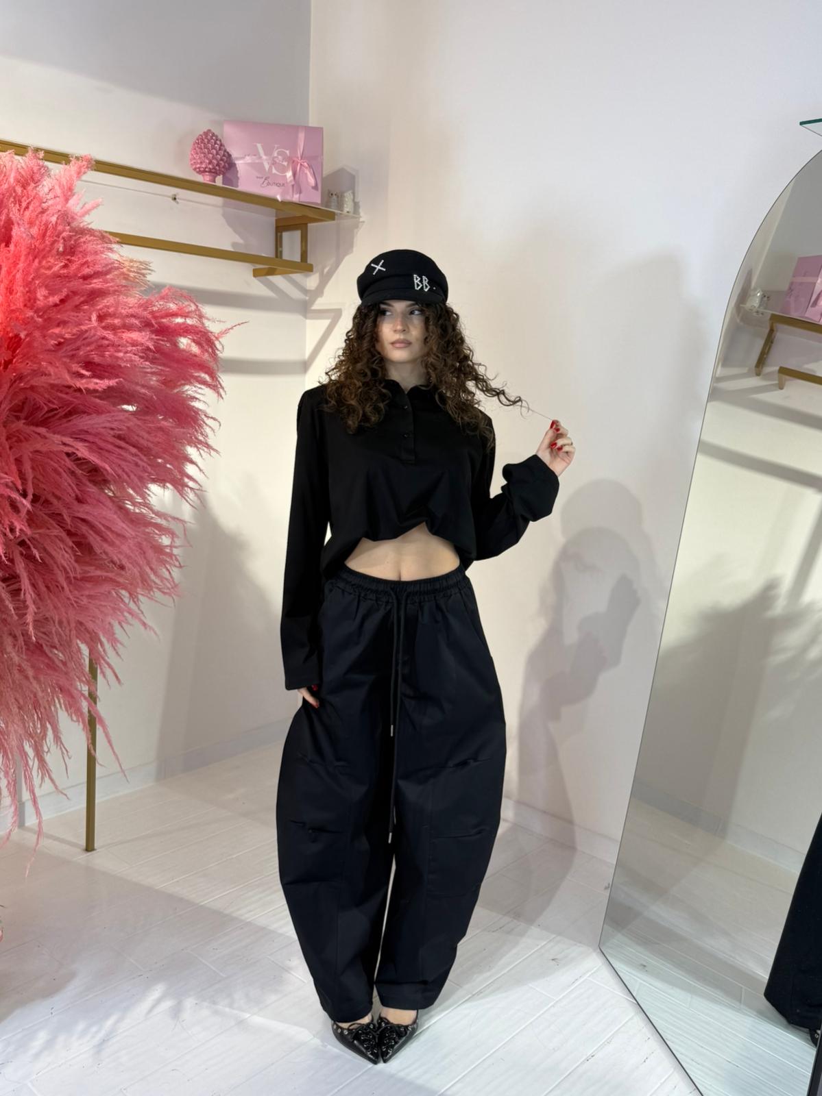 PANTALONE OLIVIA NERO