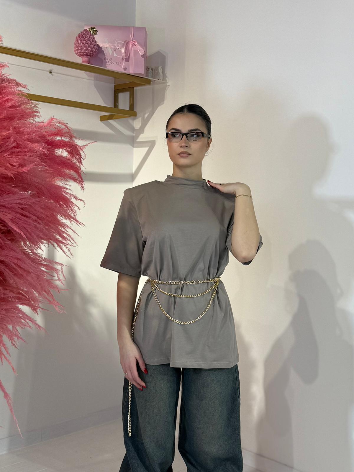 T-SHIRT MAXI FANGO