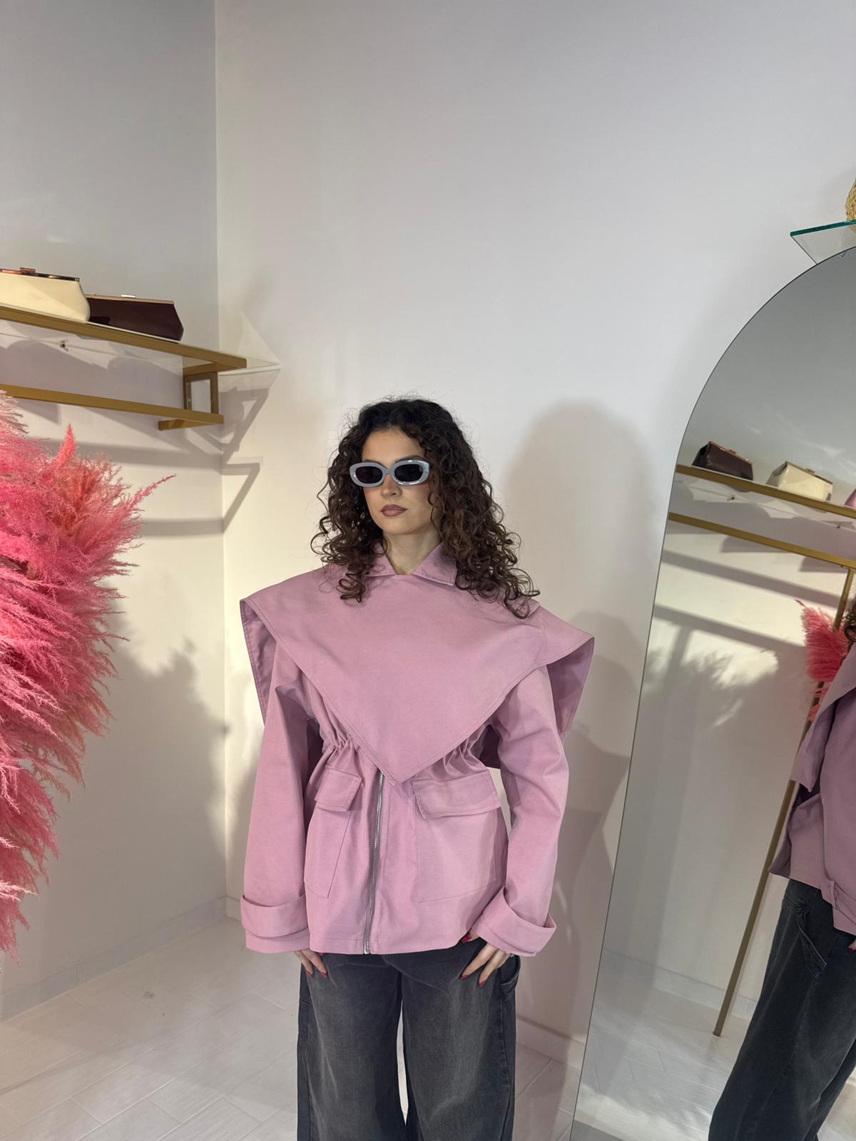 TRENCH MARGOT ROSA