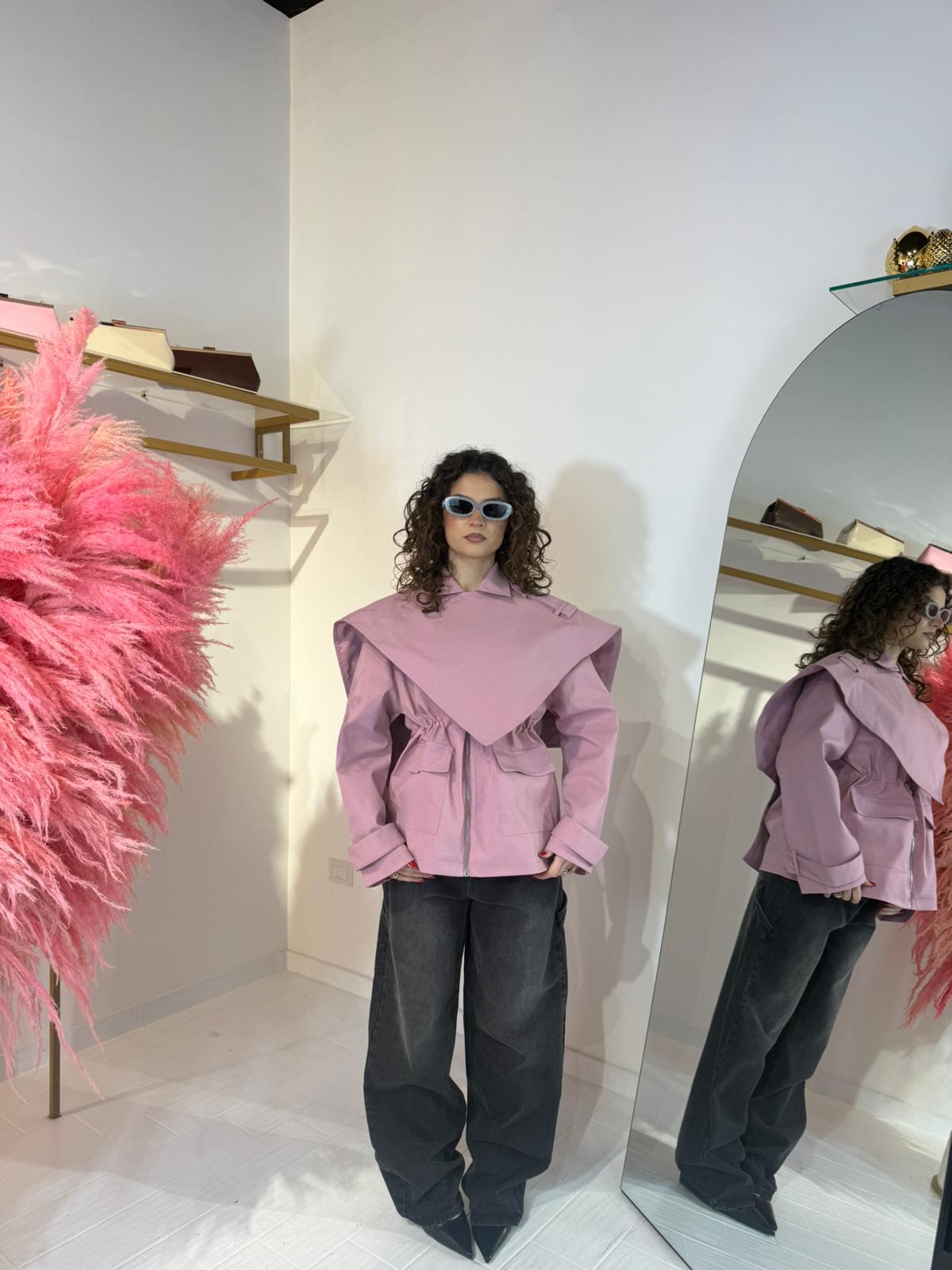 TRENCH MARGOT ROSA