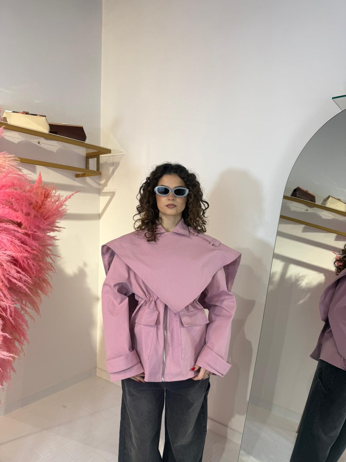 TRENCH MARGOT ROSA