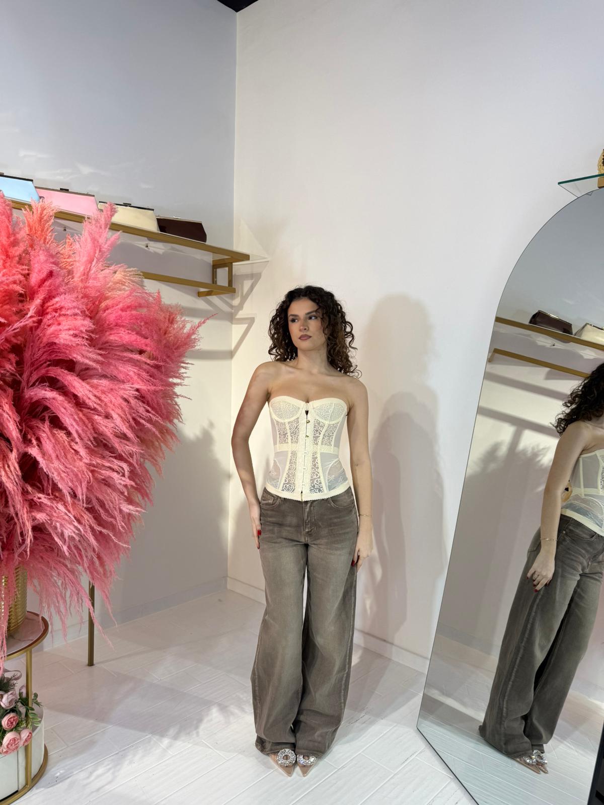 BUSTIER ROMANTIC PANNA