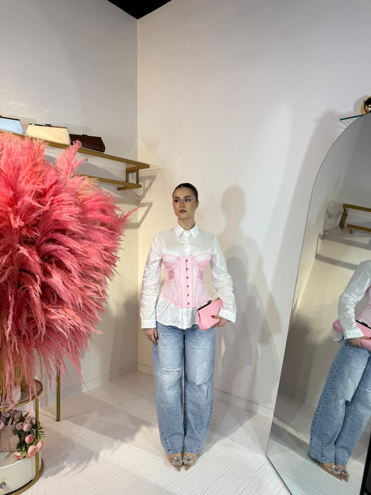 CORSETTO SELENA ROSA