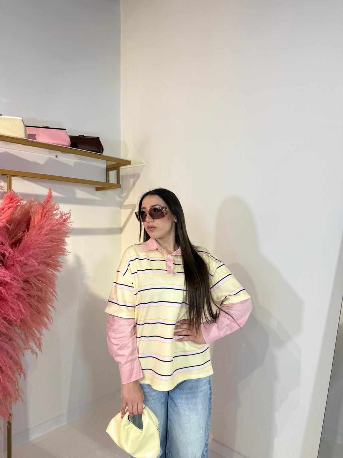 MAGLIA FEDE GIALLA