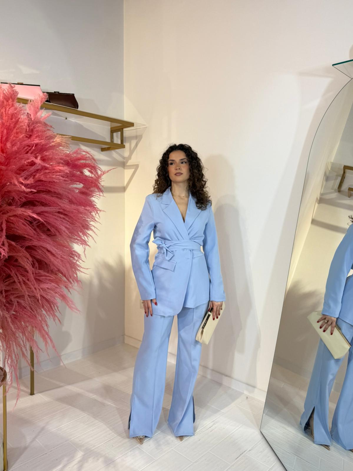 TAILLEUR FUSCIACCA CELESTE