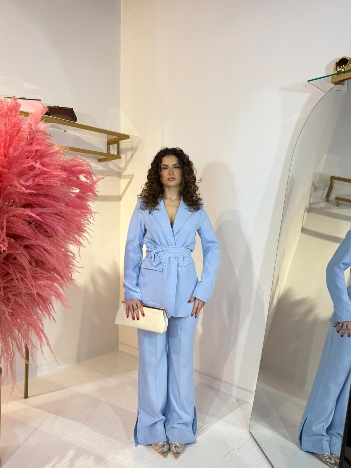 TAILLEUR FUSCIACCA CELESTE