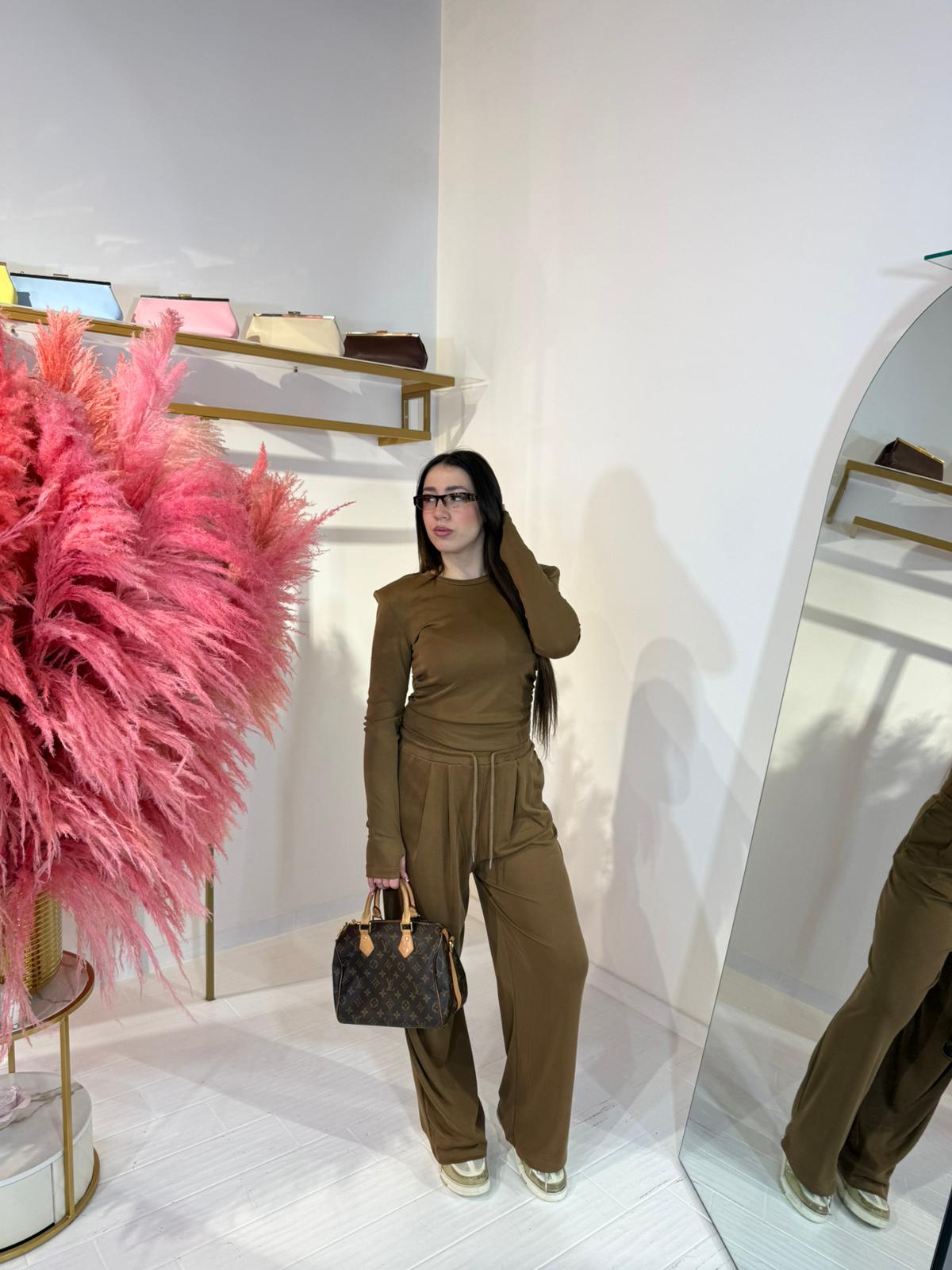 COORDINATO MEGAN CAMMELLO