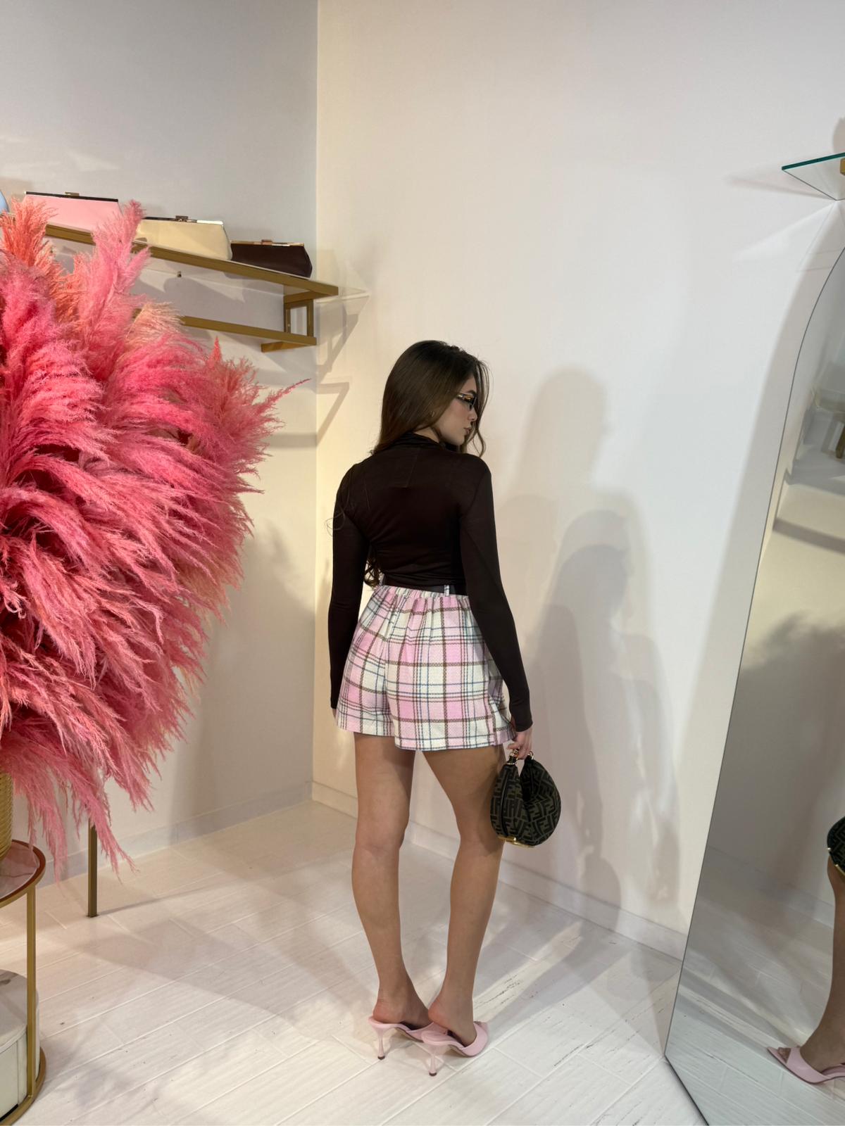 PANTAGONNA SCOZZESE ROSA