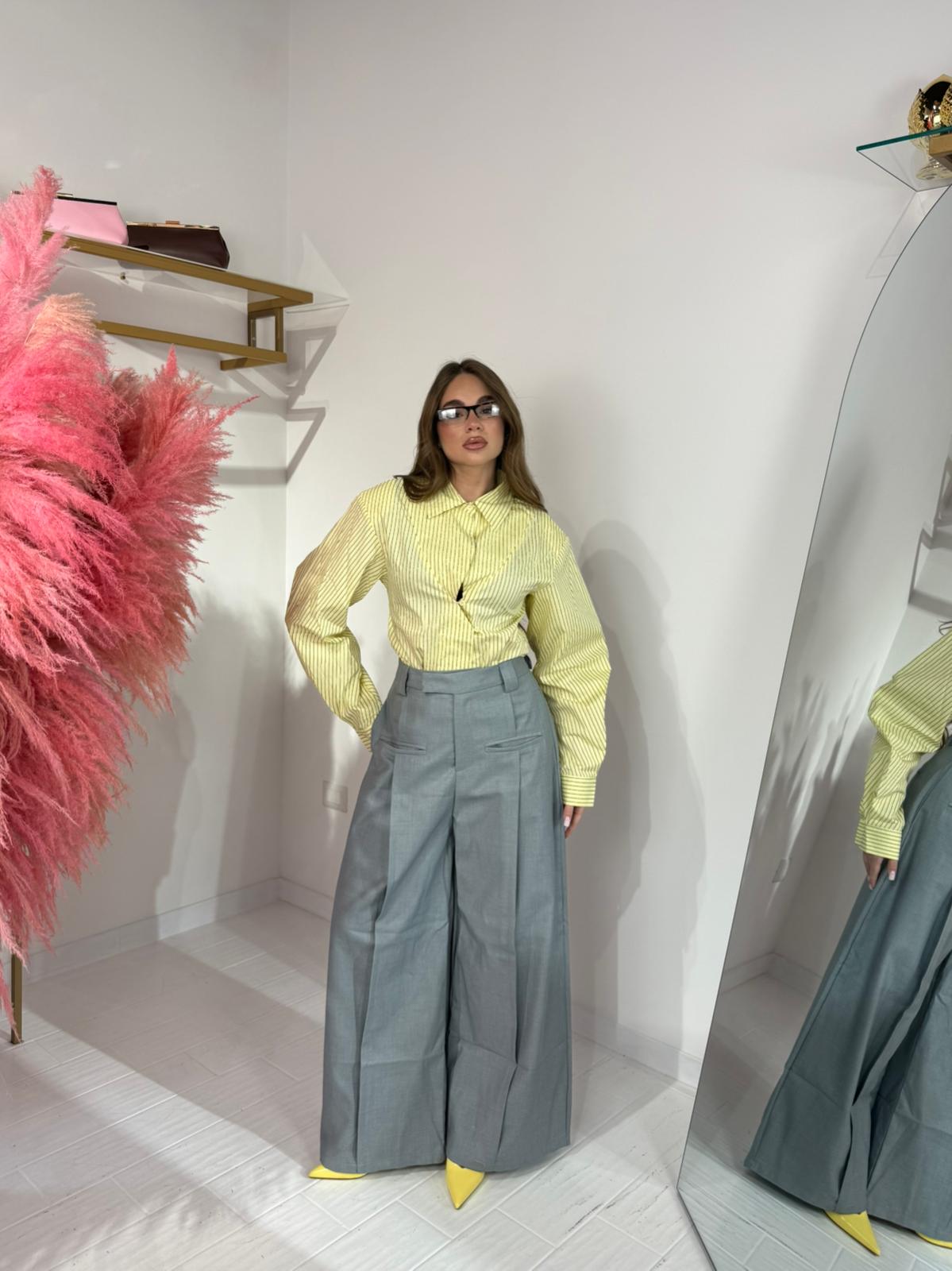 PANTALONE CASSANDRA GRIGIO