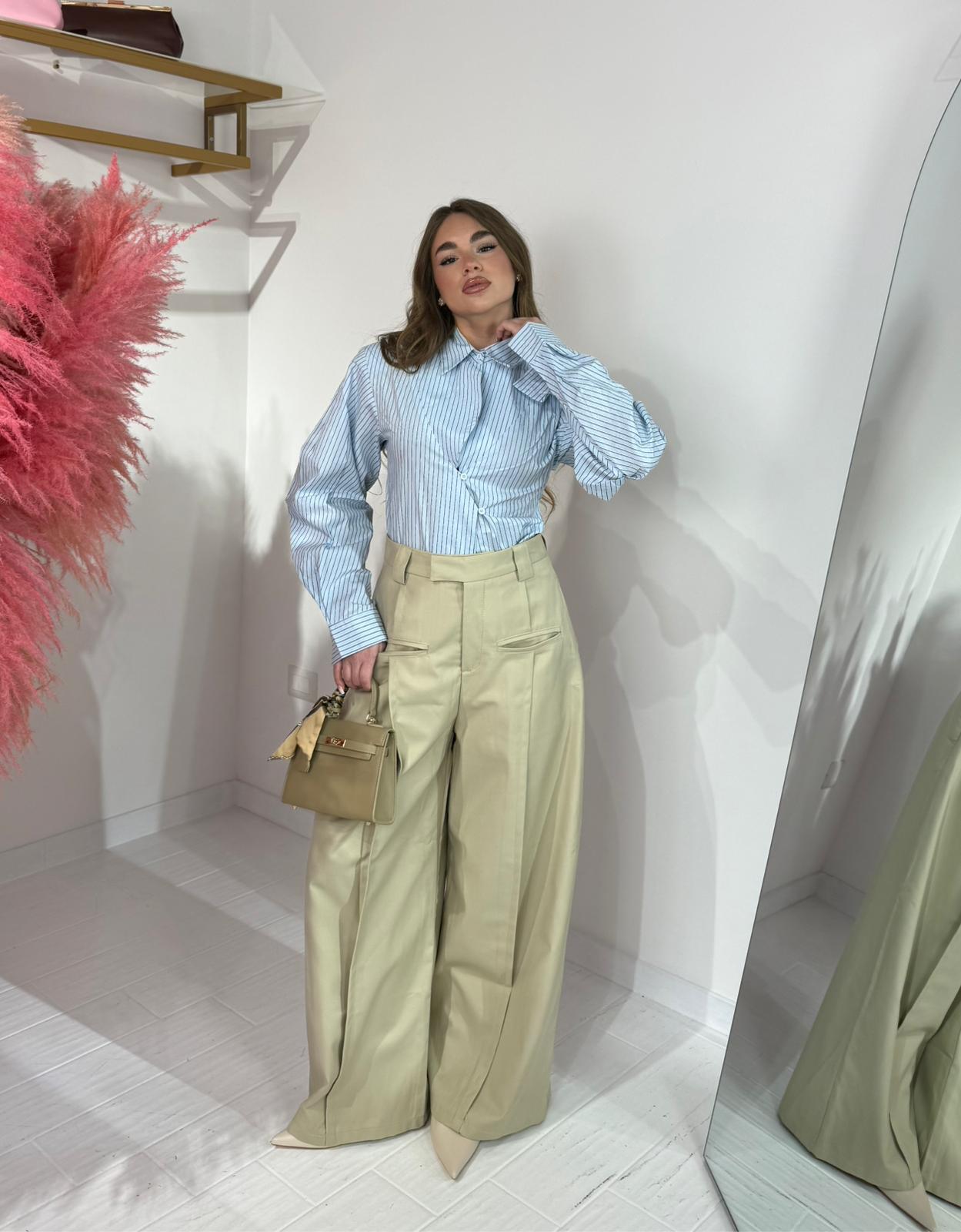 PANTALONE CASSANDRA BEIGE