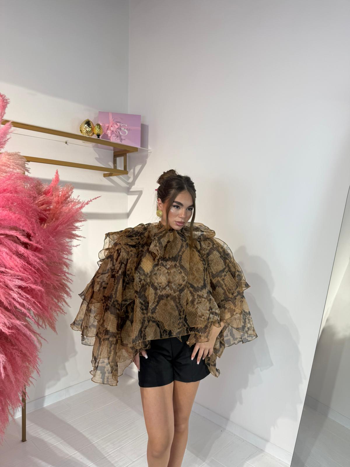 CAMICIONE ANIMALIER