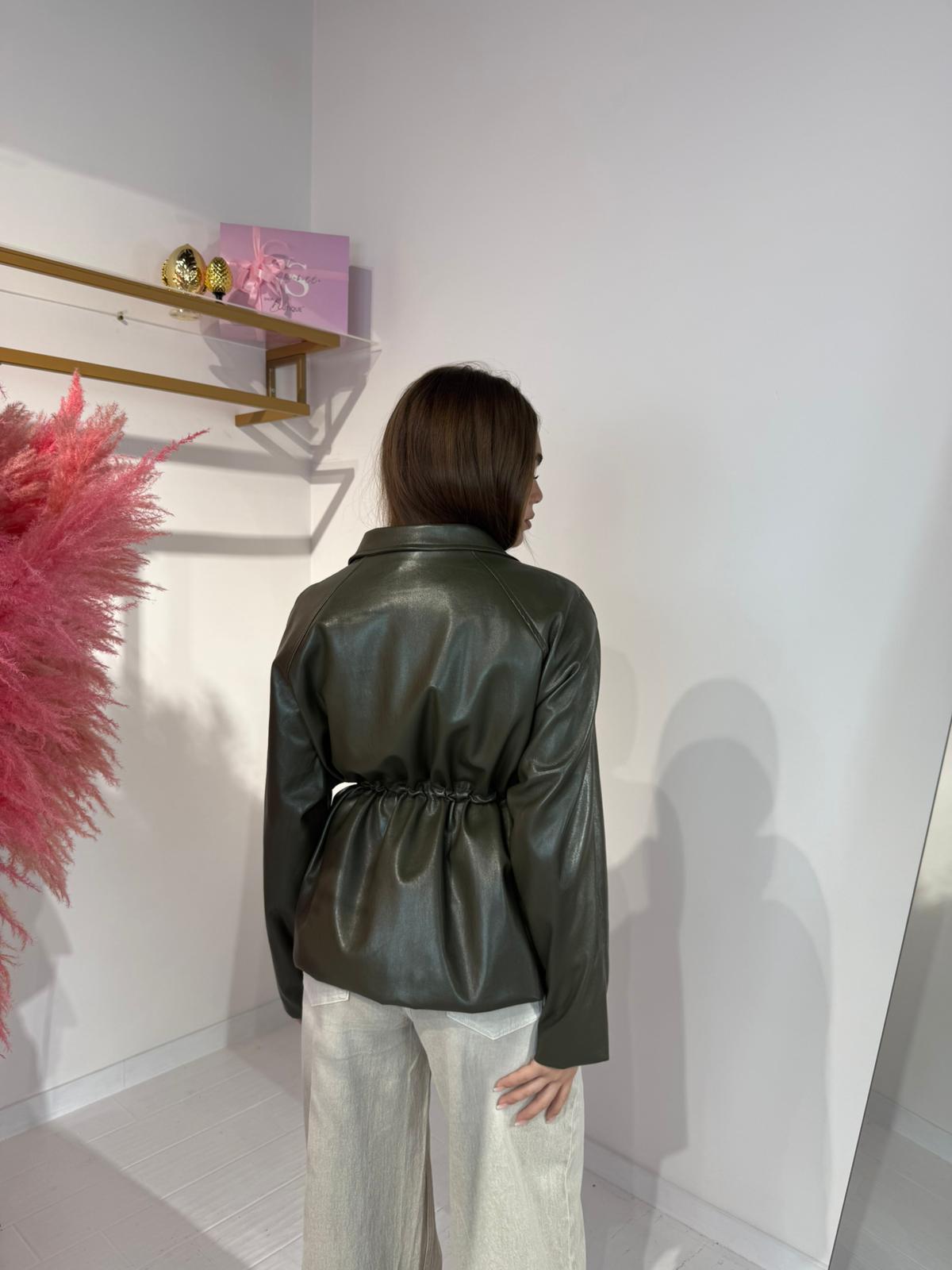 GIACCA STREET VERDE MILITARE