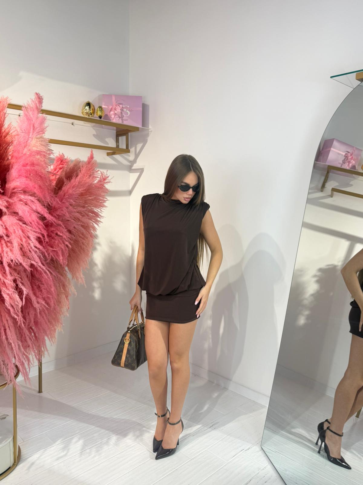 DRESS ADRIANA MARRONE