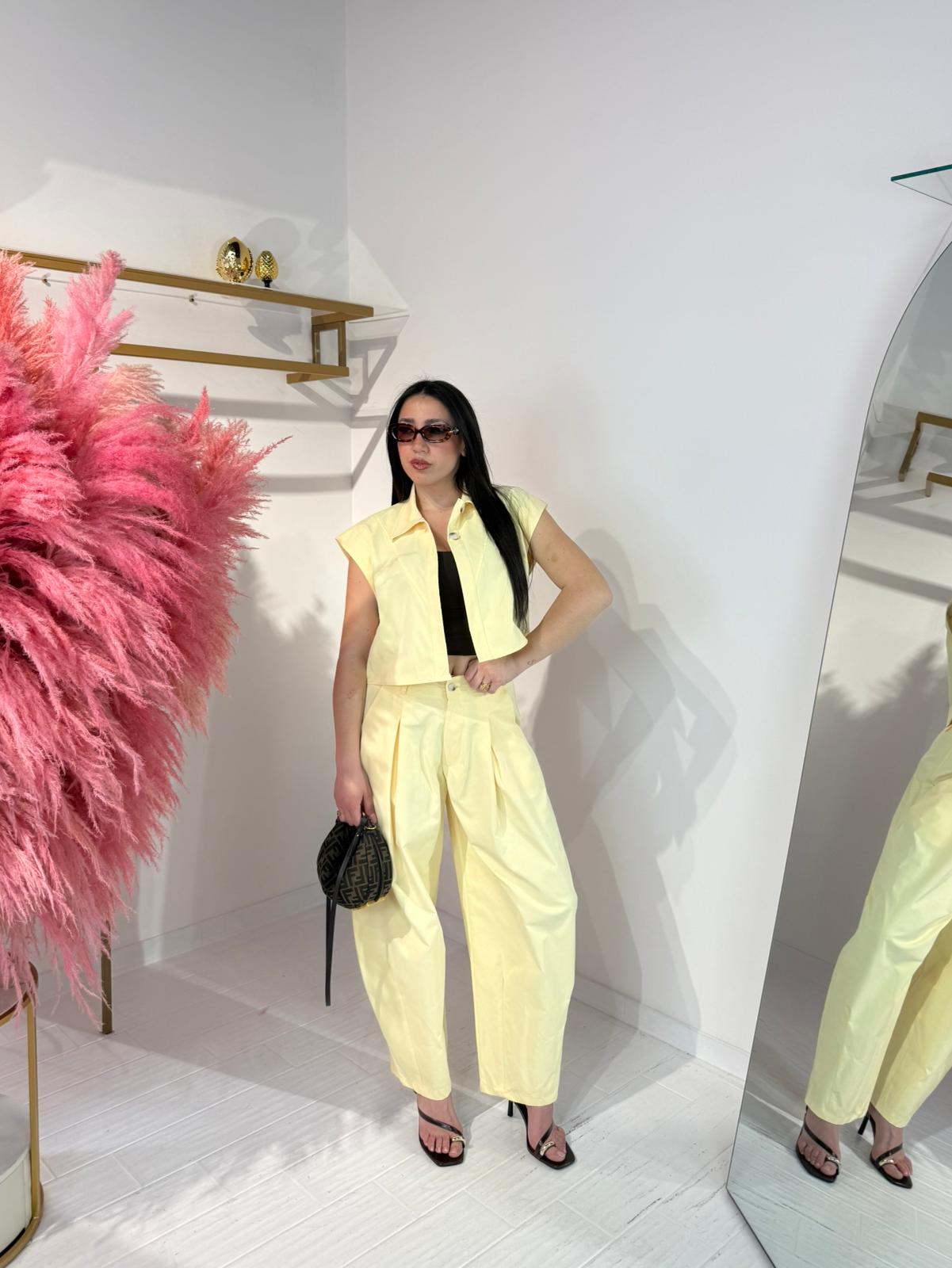 COORDINATO CECILIA GIALLO