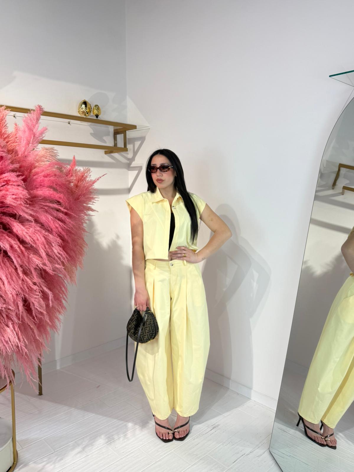 COORDINATO CECILIA GIALLO