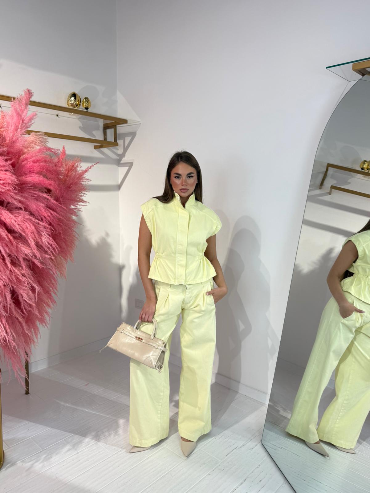 COORDINATO IVON GIALLO