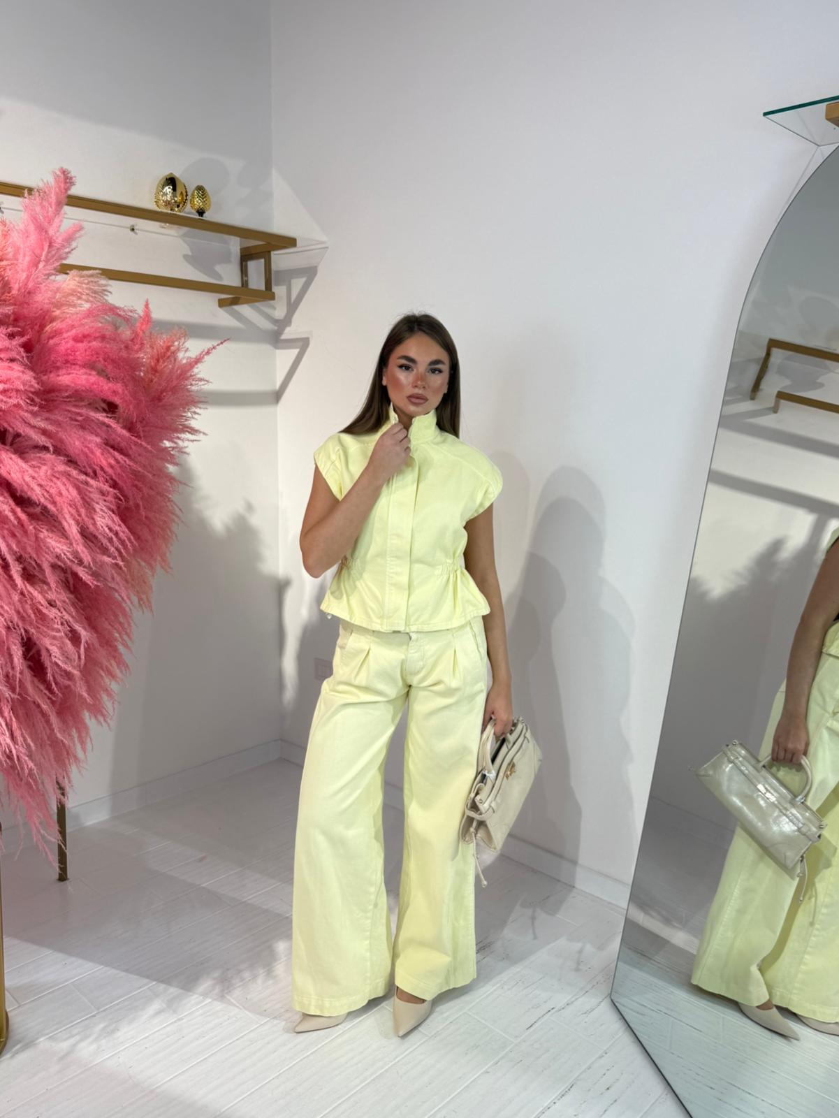 COORDINATO IVON GIALLO