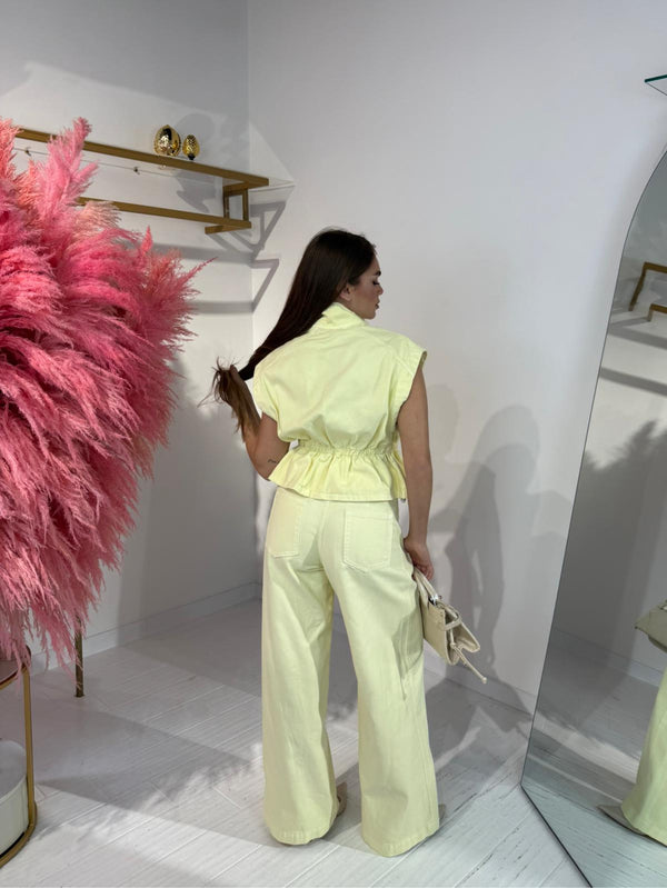 COORDINATO IVON GIALLO