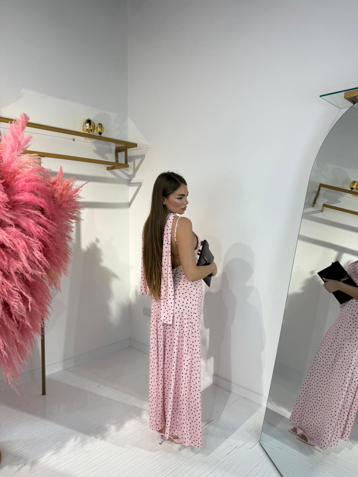 DRESS CLARISSA ROSA