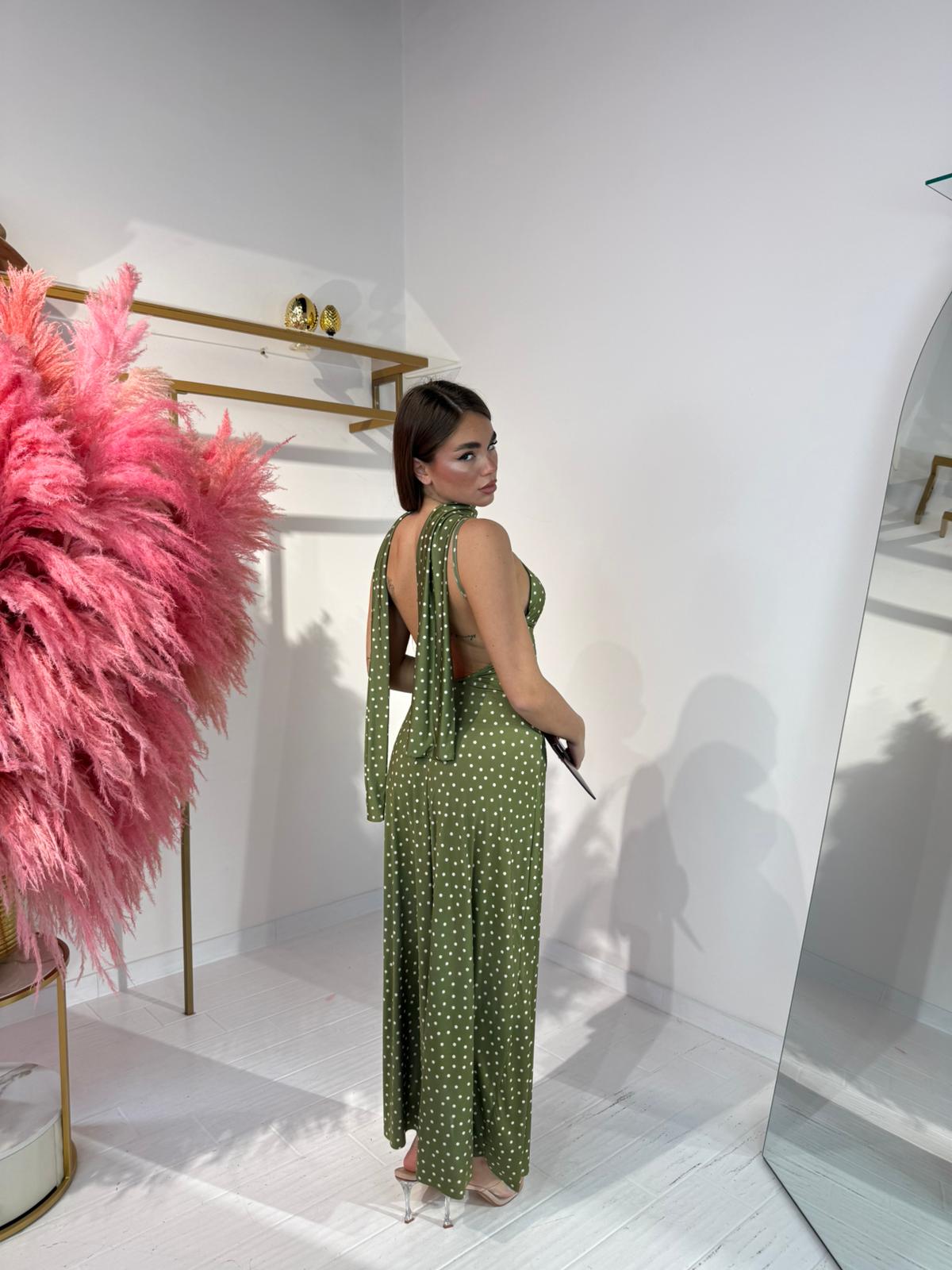 DRESS CLARISSA VERDE