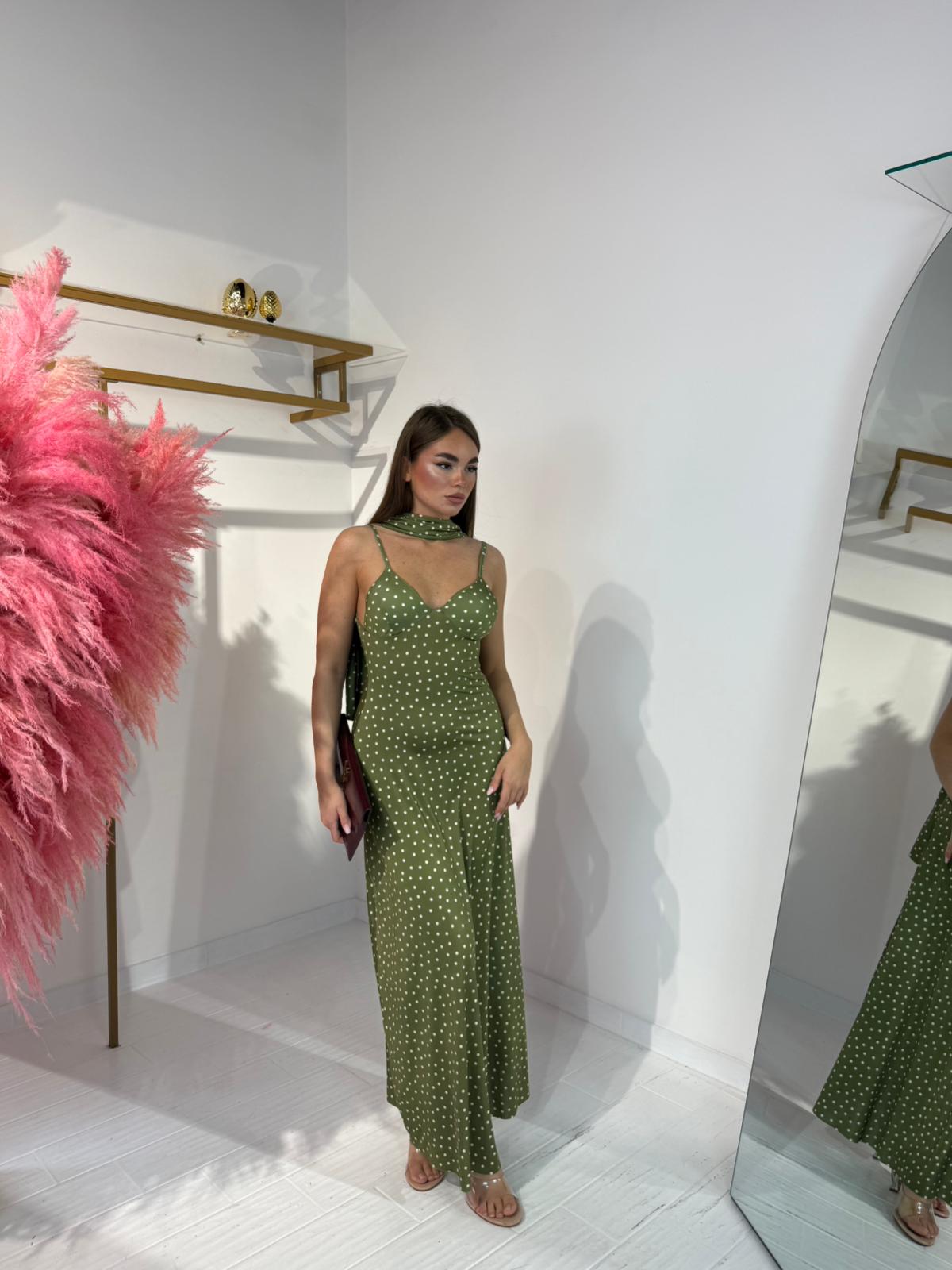 DRESS CLARISSA VERDE