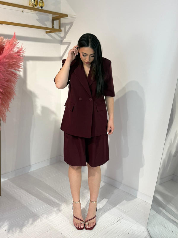 TAILLEUR LADY BORDEAUX