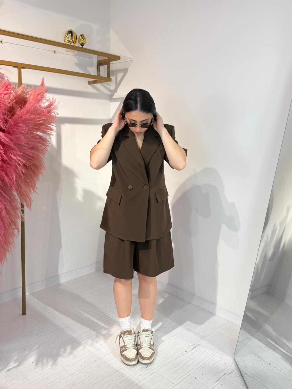 TAILLEUR LADY MARRONE