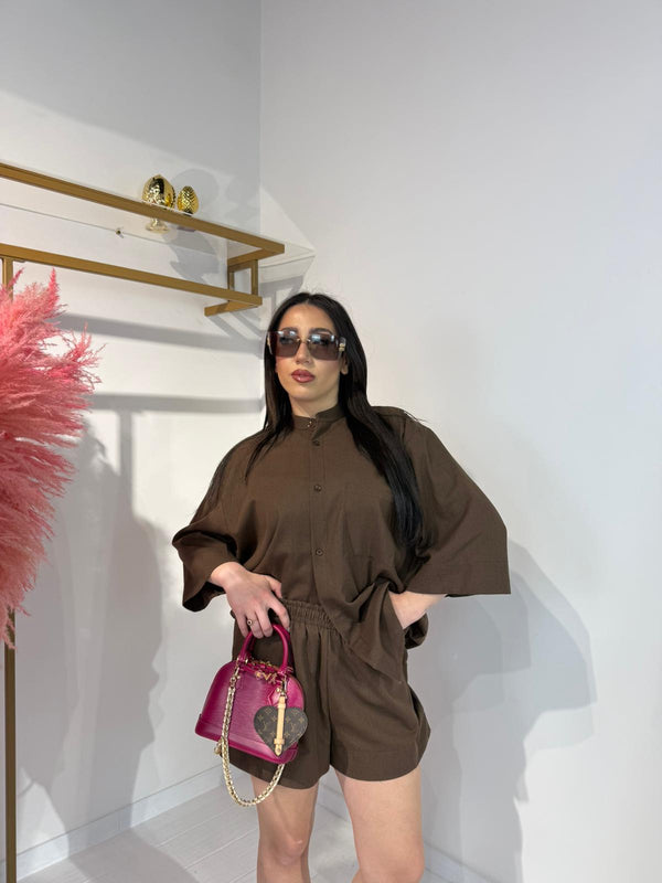 COORDINATO FATIMA MARRONE
