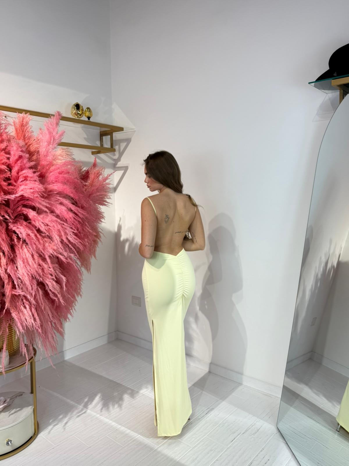 DRESS LUCY GIALLO