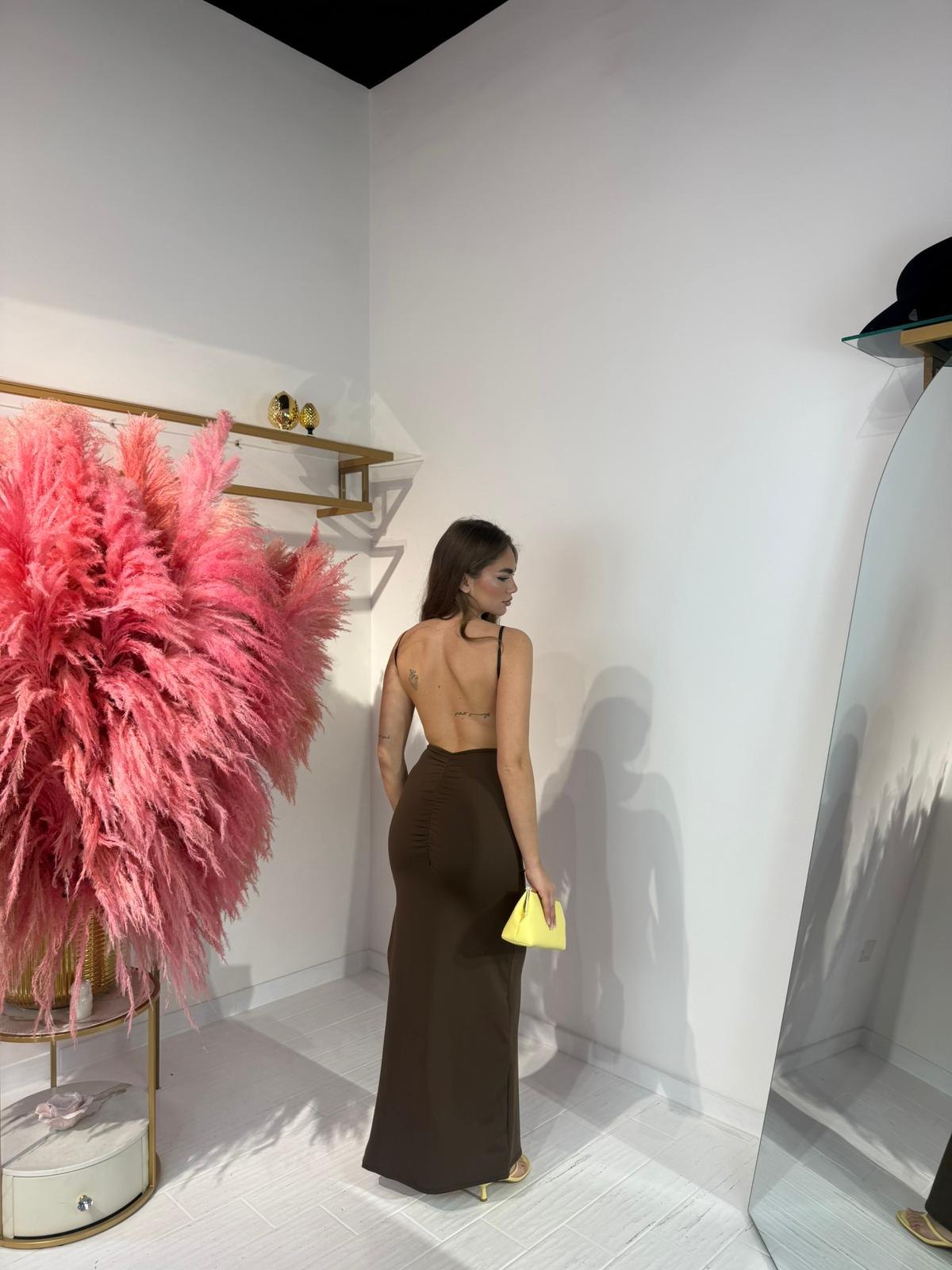 DRESS LUCY MARRONE