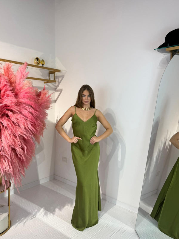 DRESS MOON VERDE