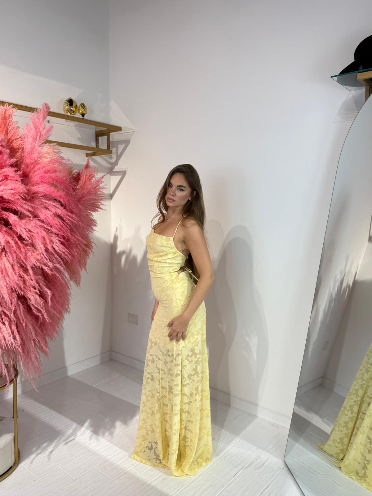 DRESS ZANZIBAR GIALLO