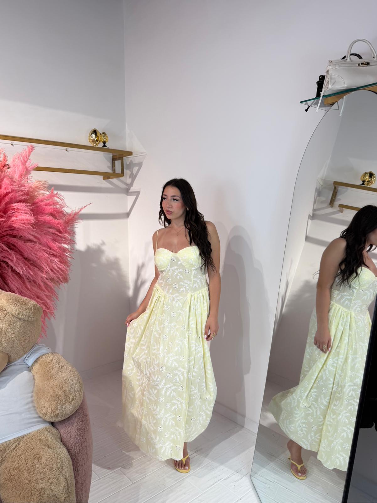 DRESS CAPRI GIALLO