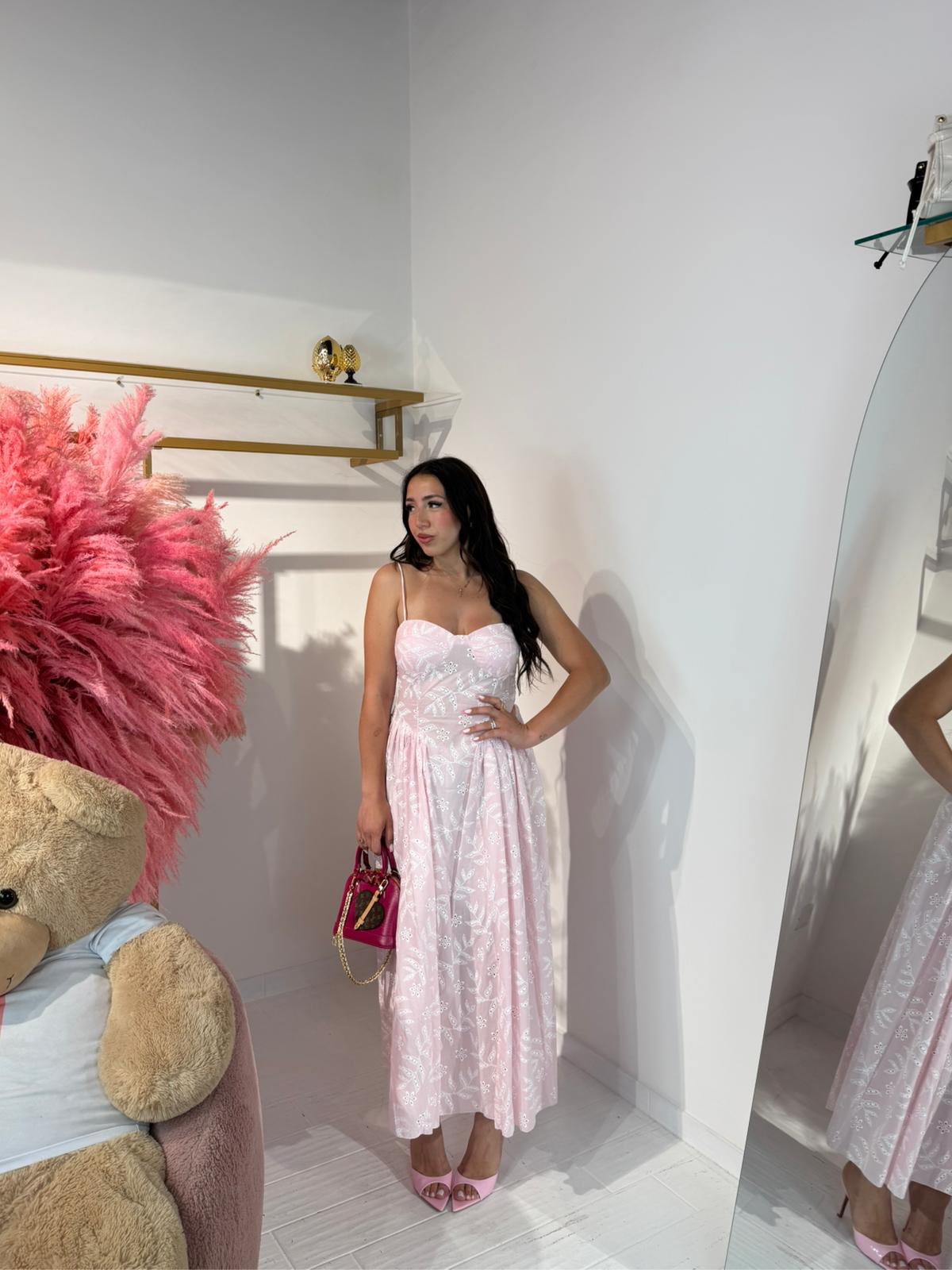 DRESS CAPRI ROSA