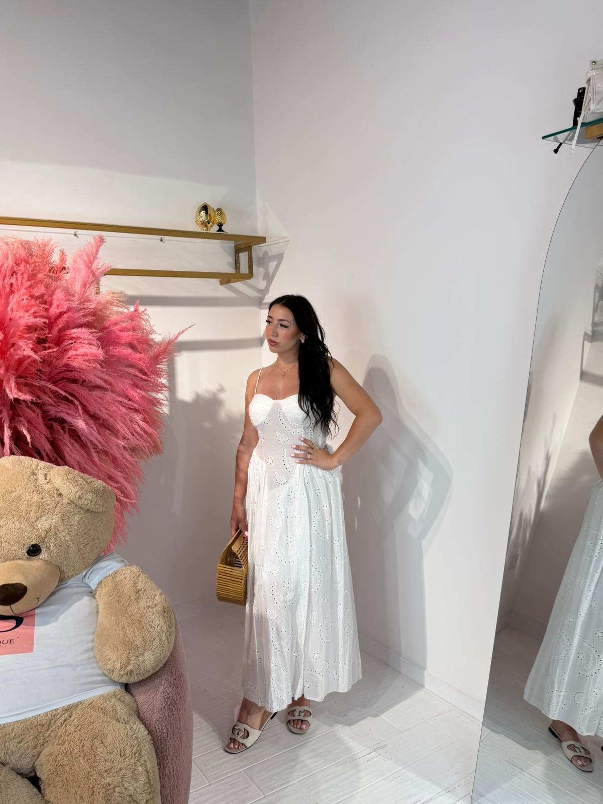 DRESS CAPRI BIANCO