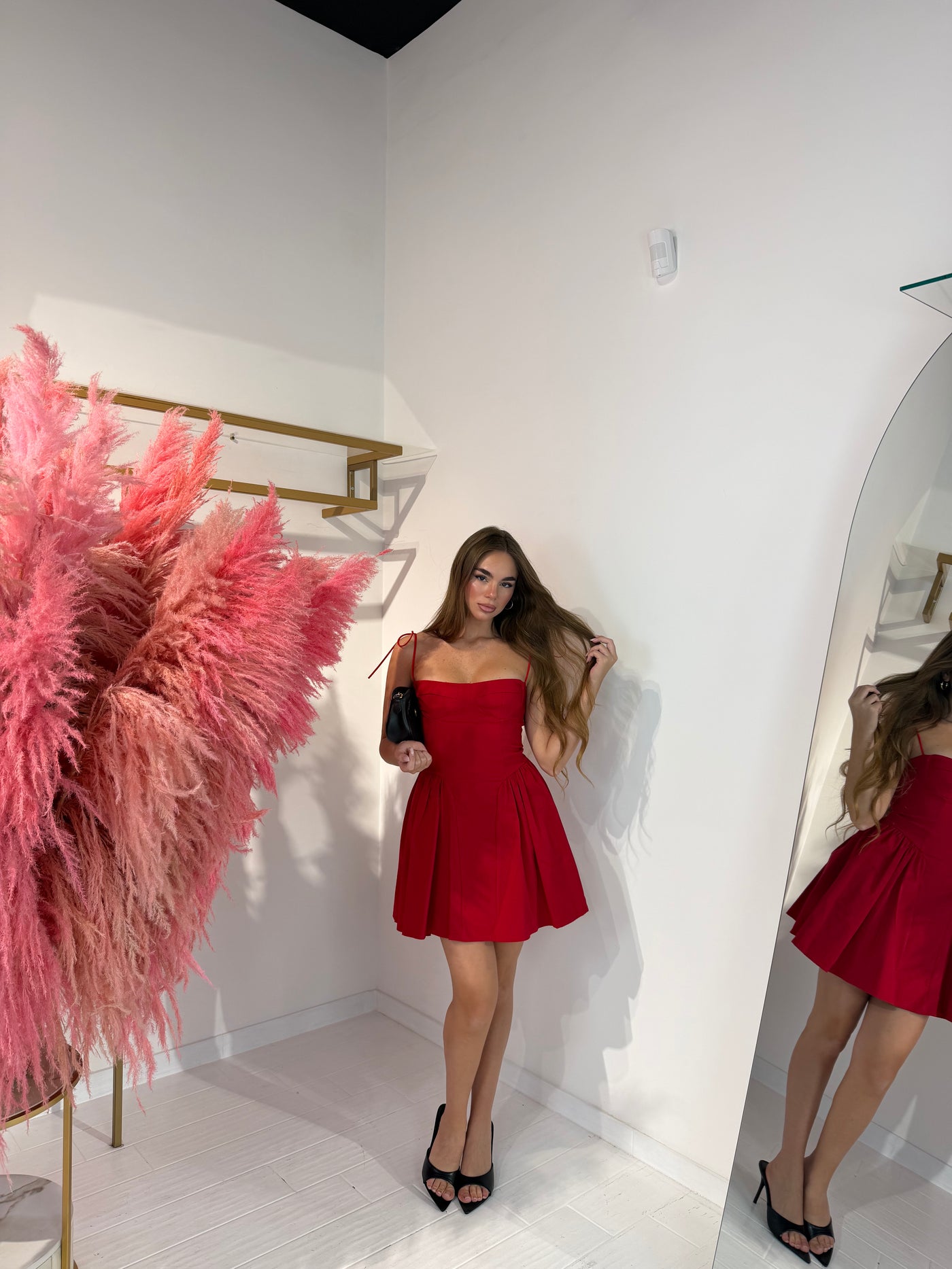 DRESS FAVOLA ROSSO
