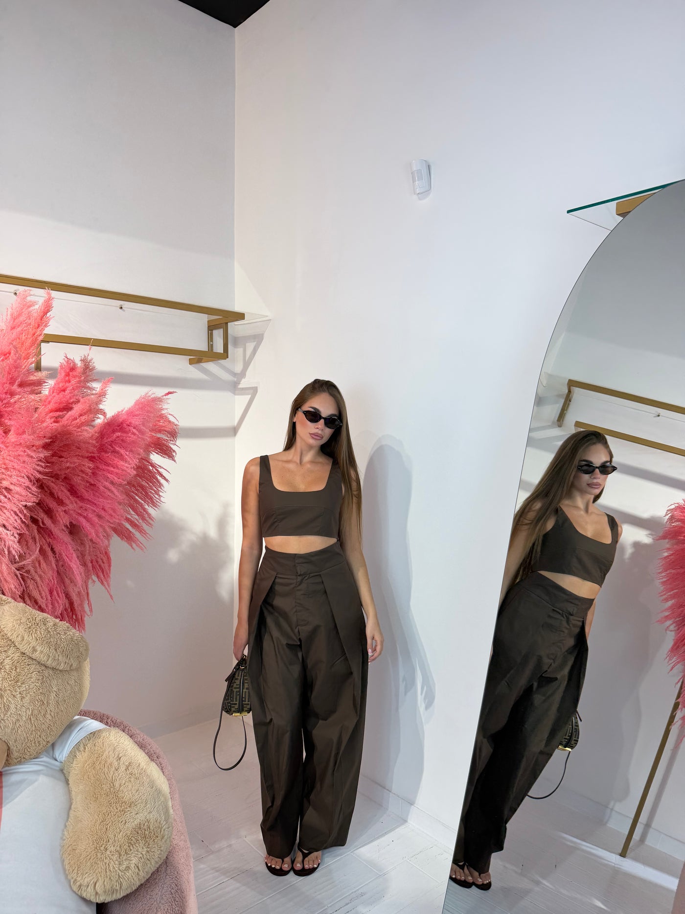 COORDINATO ALMA MARRONE