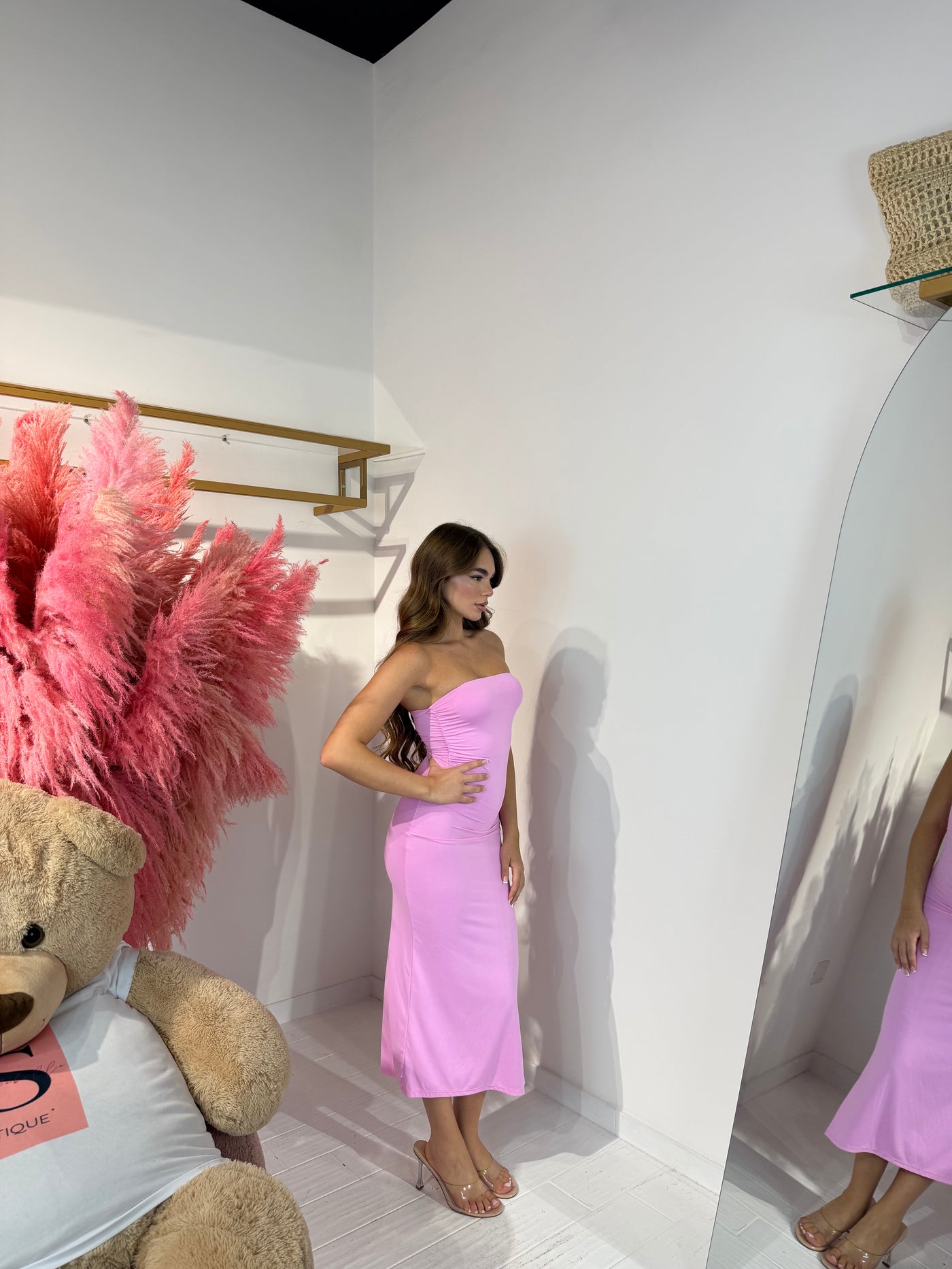 DRESS BASIC ROSA