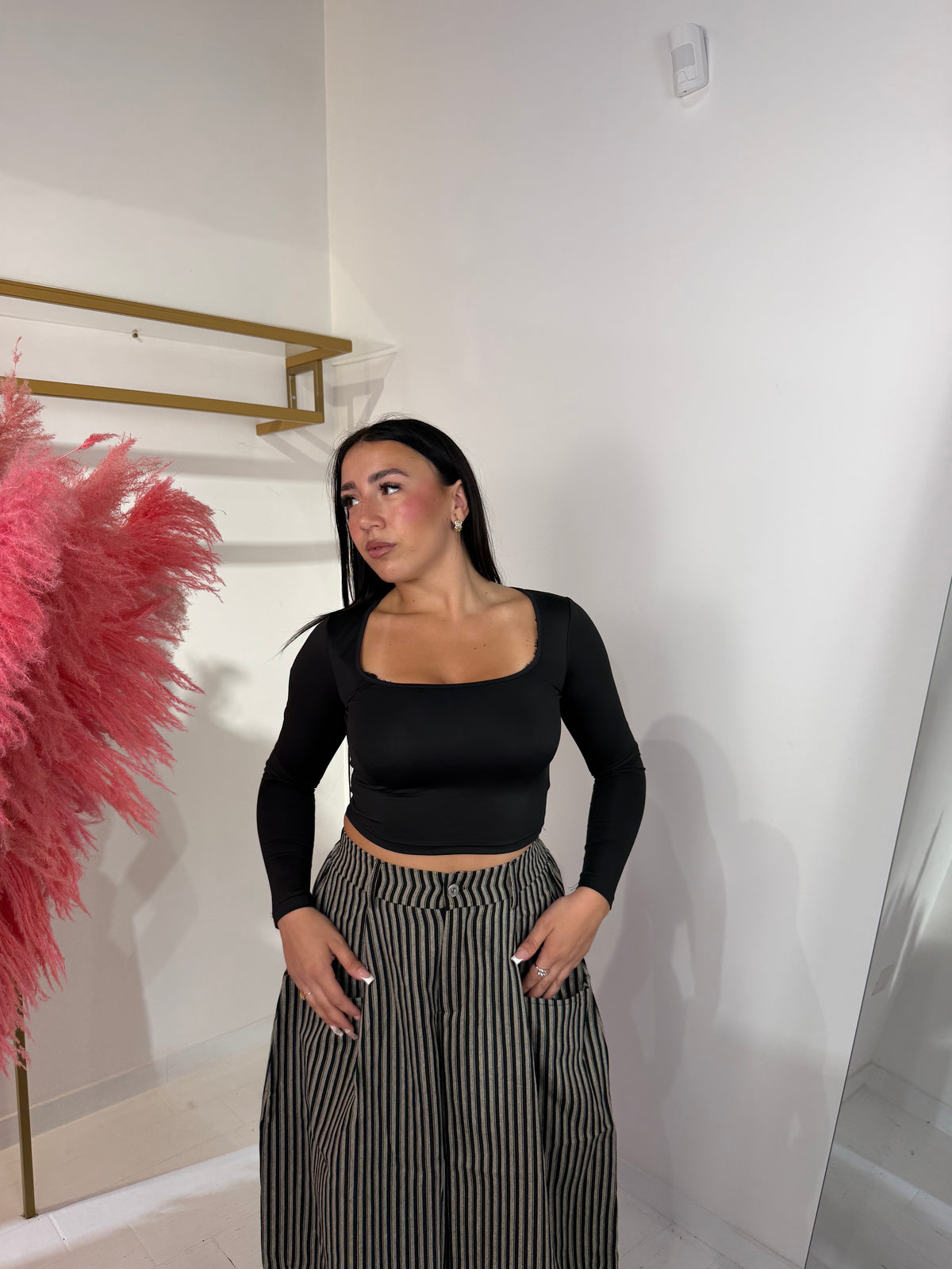 TOP SIMONA NERO