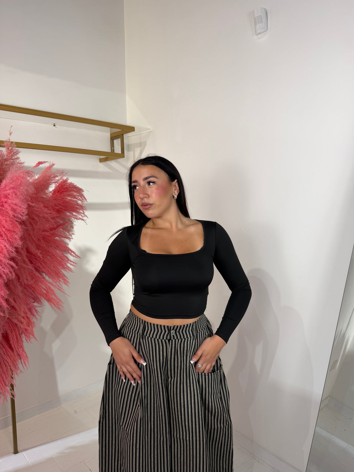 TOP SIMONA NERO